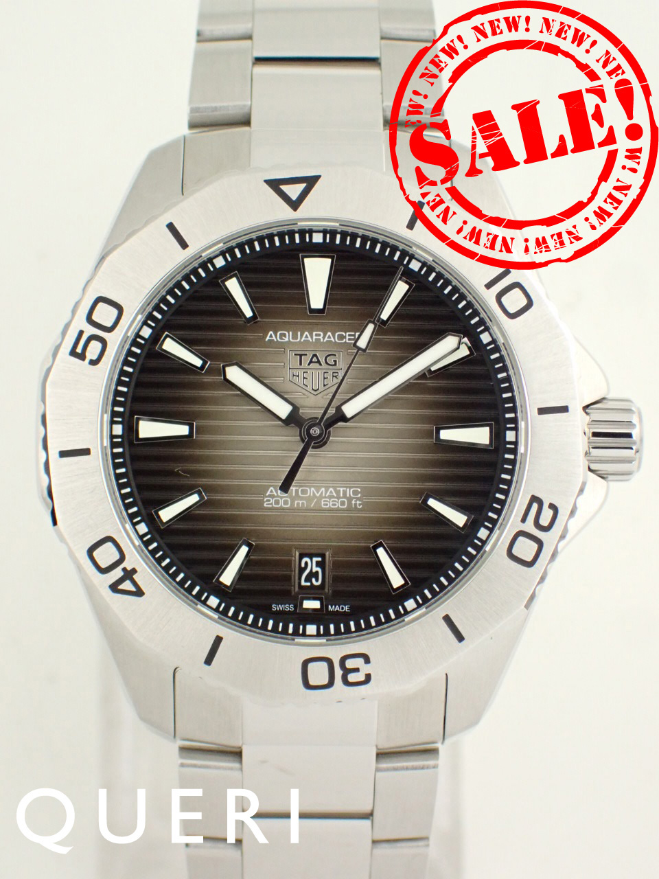 タグホイヤー アクアレーサー プロフェッショナル200 ブラックスモーキー WBP2110.BA0627 新品