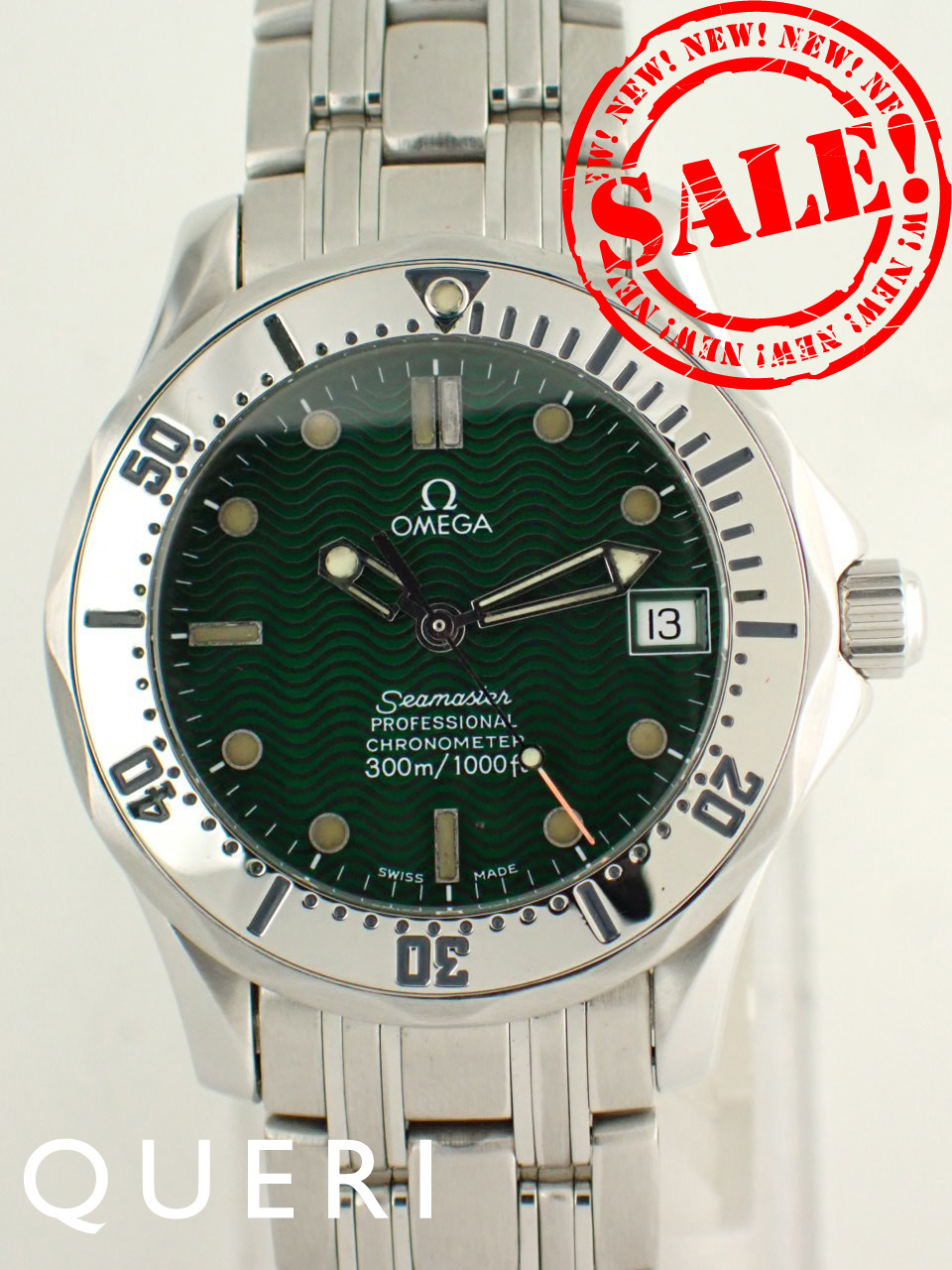 オメガ シーマスター300 ジャックマイヨール1996 3000本限定モデル 2553.41 新品仕上げ済