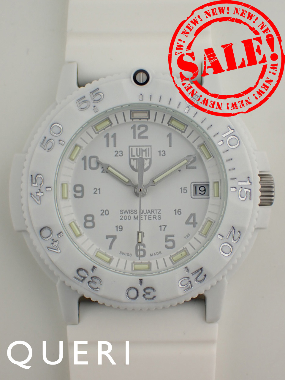 ルミノックス オリジナル ネイビーシール 3000シリーズ 日本限定 3007 Whiteout 新品