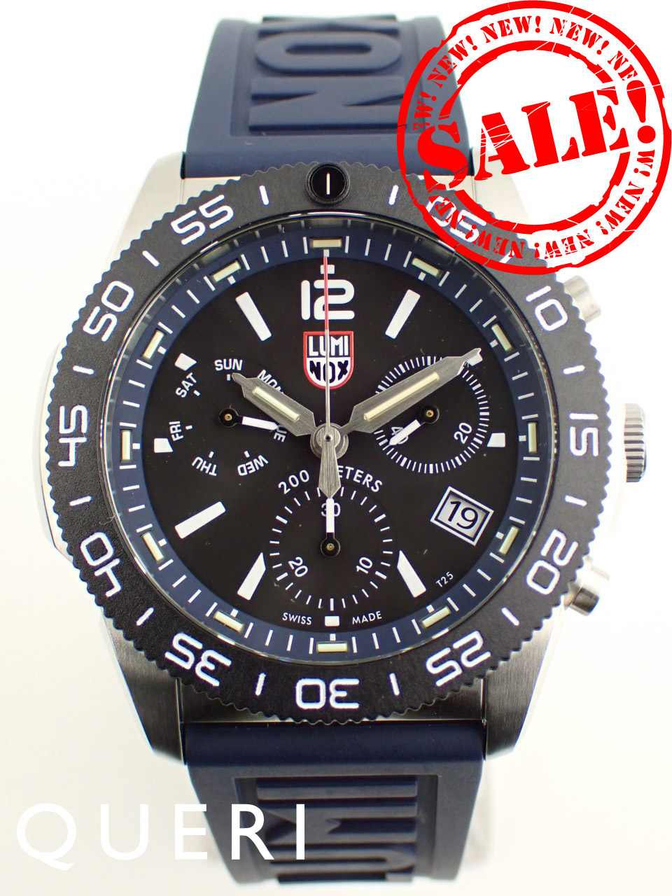 ルミノックス パシフィック ダイバー クロノグラフ ダークブルー  3143 新品