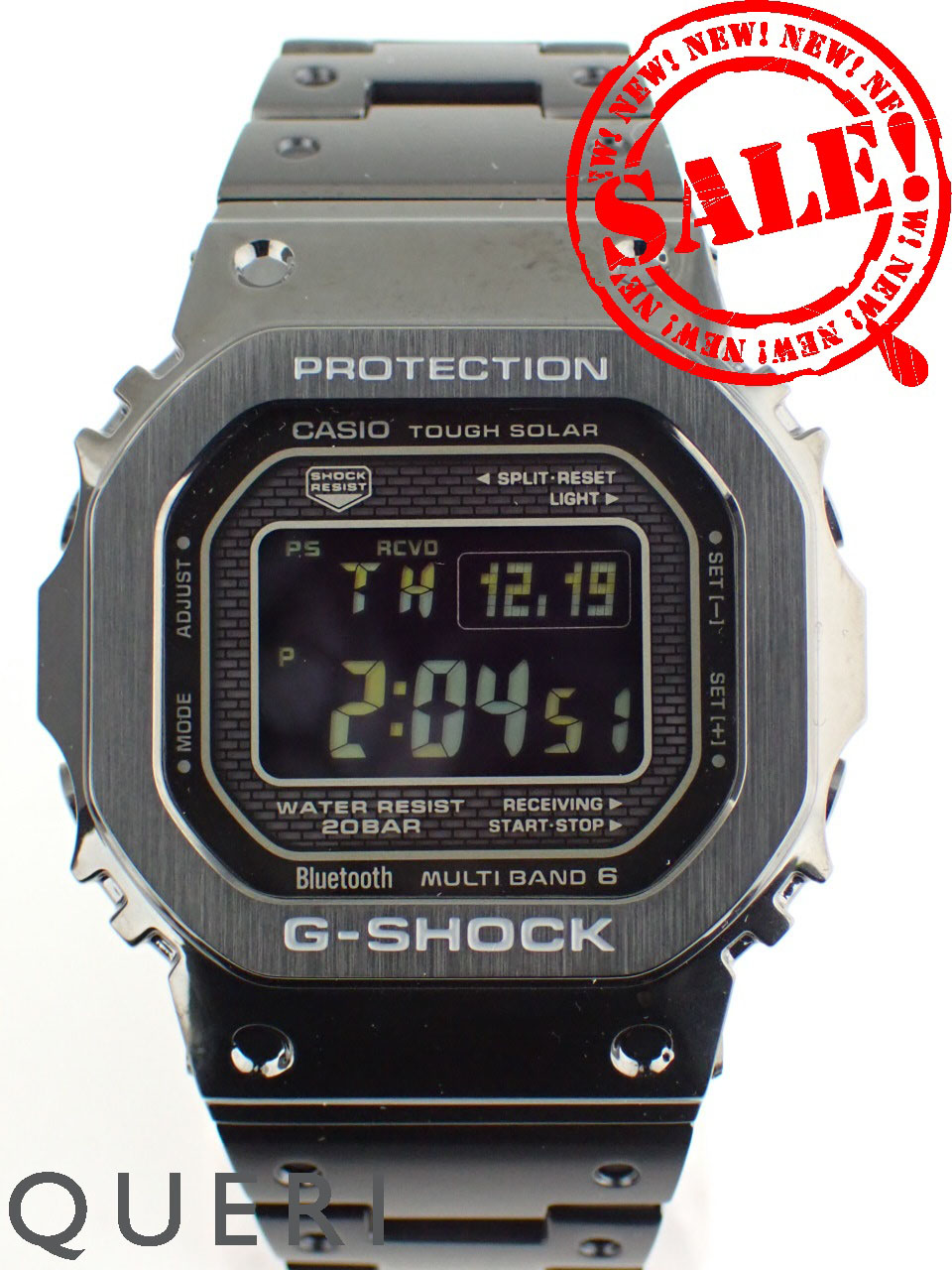 カシオ G-SHOCK ソーラー電波 ブラック GMW-B5000GD-1JF 中古美品