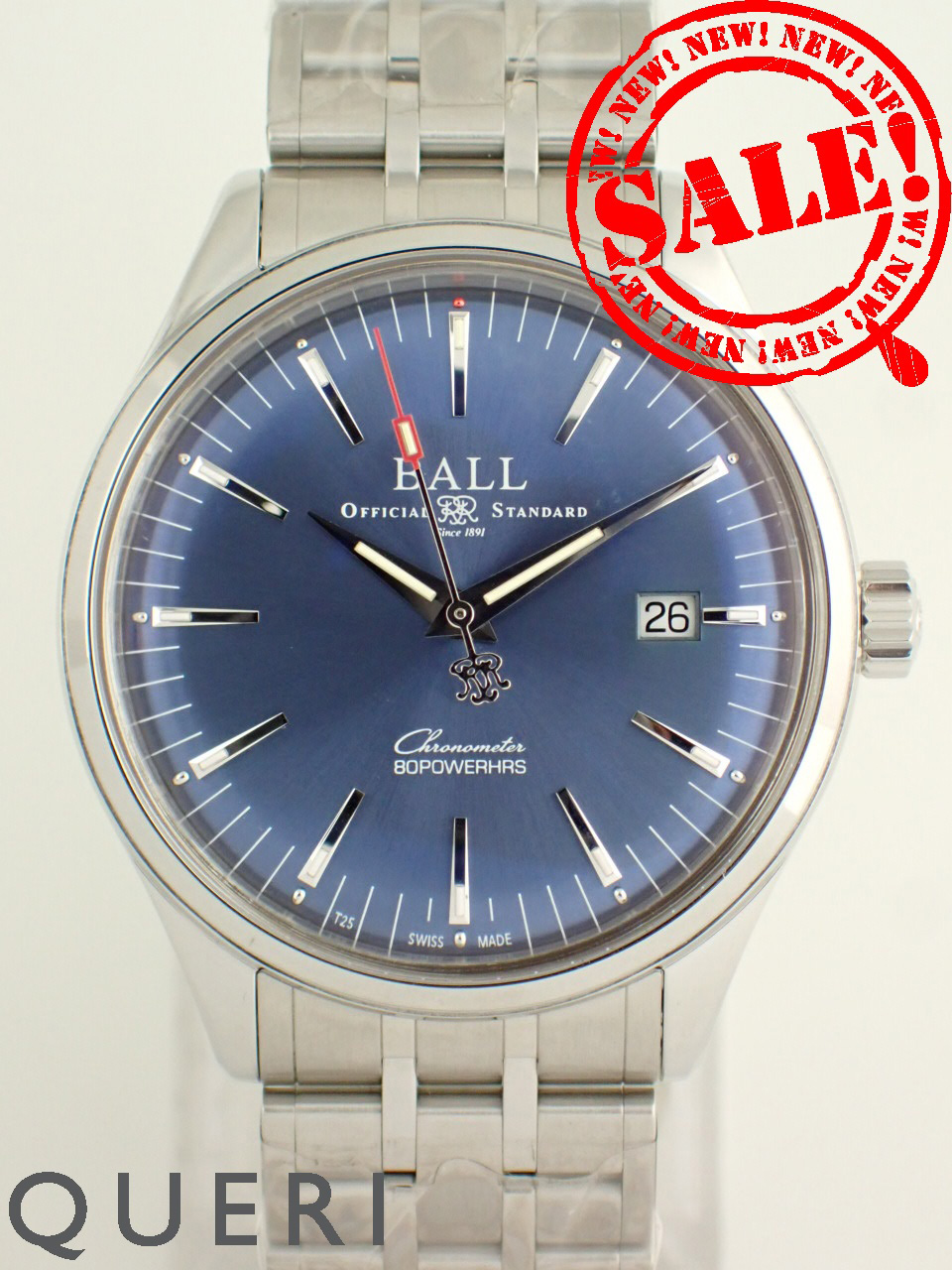 ボールウォッチ トレインマスター マニュファクチュア80 ブルー 日本未入荷 NM3280D-S1CJ-BE 新品