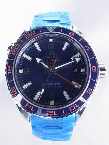 オメガシーマスタープラネットオーシャングッドプラネット600m防水232.30.44.22.03.001新品仕上げ済