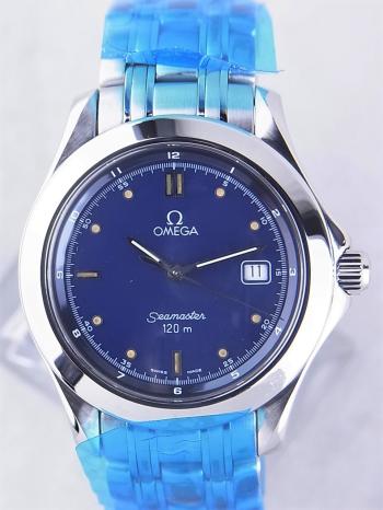オメガシーマスタークオーツ120m2511.80中古極美品
