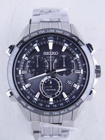 セイコーアストロン黒文字盤SBXB003(8X82-0AB0-7)新品