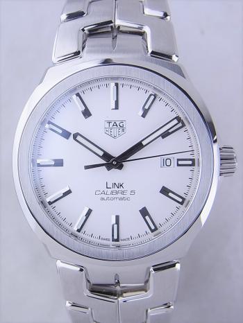 タグホイヤーリンクキャリバー5シルバー文字盤WBC2111.BA0603新品