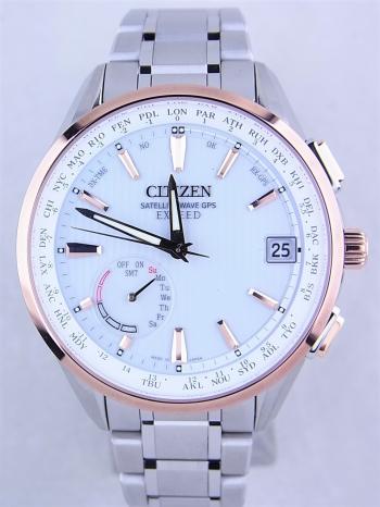 シチズンエクシードコンビ人気モデルCC3054-55B新品