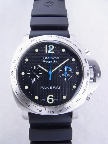 パネライ ルミノール レガッタ クロノグラフPAM00308中古極美品
