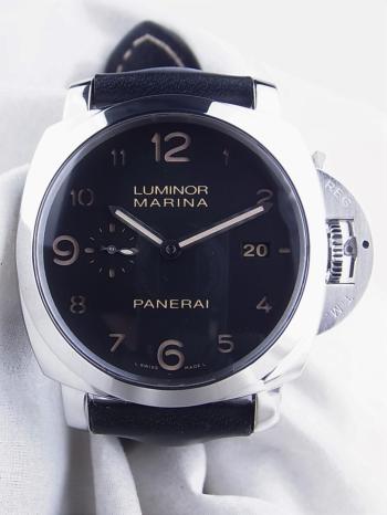 パネライルミノール1950マリーナ3デイズブラック文字盤PAM00359新品仕上げ済
