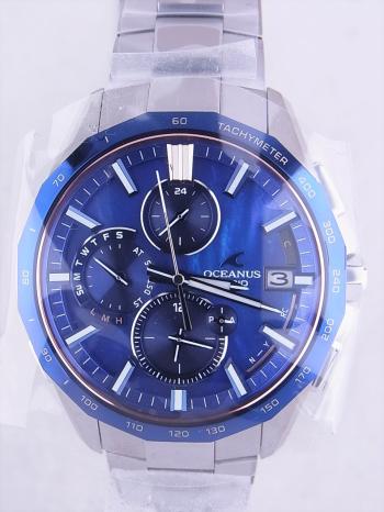 カシオオシアナスブルー文字盤OCW-S4000E-2AJF新品