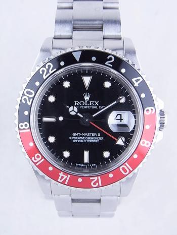 ロレックスGMTマスター?　赤黒　T番シリアル16710中古