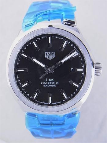 タグホイヤーリンクキャリバー5ブラック文字盤WBC2110.BA0603新品未使用