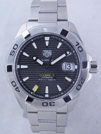 タグホイヤーアクアレーサーキャリバー5グレー文字盤WBD2113.BA0928新品 日本正規