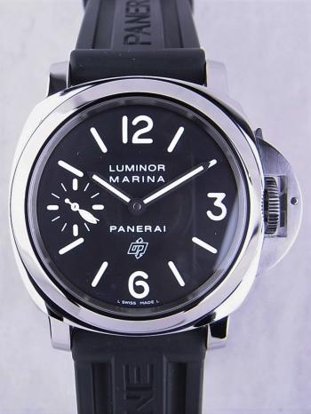 パネライルミノールマリーナロゴブラック文字盤PAM00005新品仕上げ済