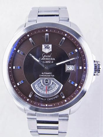 タグホイヤーグランドカレラキャリバー6ブラウン文字盤WAV511C.BA0900新品仕上げ済