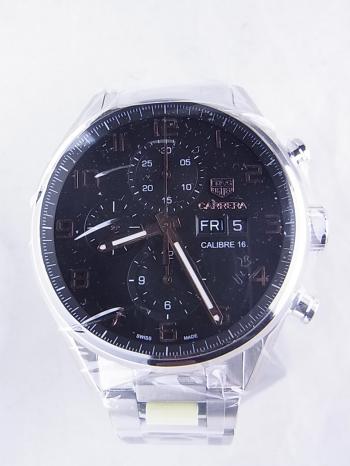 タグホイヤーカレラキャリバー16デイデイトブラック文字盤CV2A1AB.BA0738新品