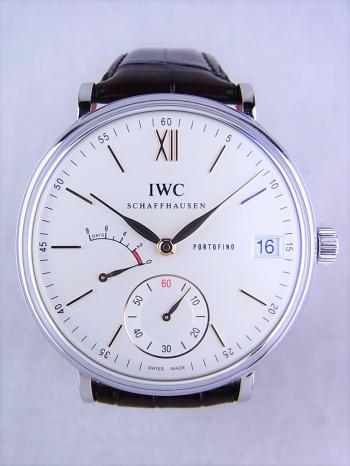 IWCポートフィノハンドワインド8デイズシルバー文字盤IW510103中古美品日本正規