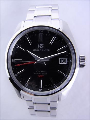 グランドセイコー メカニカルハイビート36000 GMT ブラック文字盤 SBGJ203(9S86-00A0)新品