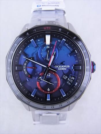 カシオオシアナス宇宙兄弟コラボレーションモデル世界限定700本OCW-G2000SB-2AJR新品