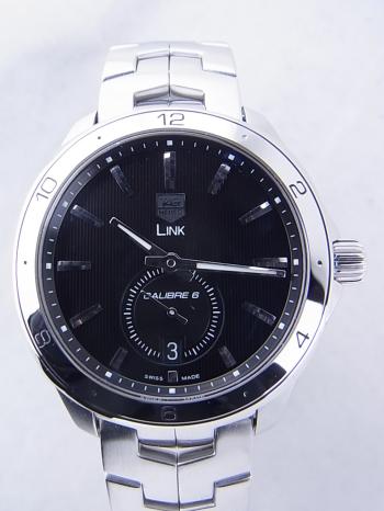 タグホイヤー リンク キャリバー6 ブラック文字盤 WAT2110.BA0950新品仕上げ済