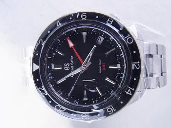グランドセイコースプリングドライブGMTマスターショップ限定ブラック文字盤SBGE201(9R66-0AA0)新品