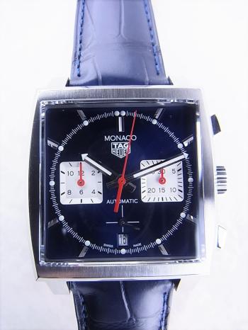 タグホイヤーモナコキャリバーホイヤー02ブルー文字盤CBL2111.FC6453新品