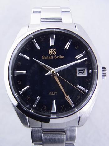 グランドセイコー 9Fクオーツウォッチ50周年記念モデル GMT 2019本限定GSブルー文字盤SBGN009(9F86-0AD0)新品仕上げ済