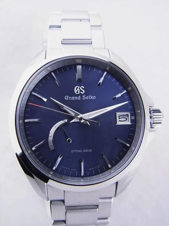 グランドセイコー スプリングドライブ ブルー文字盤 SBGA275(9R65-0BD0)新品仕上げ済