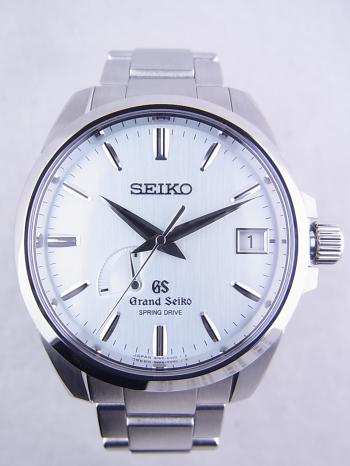 グランドセイコースプリングドライブシルバー文字盤SBGA015(9R65-0AG0)新品仕上げ済