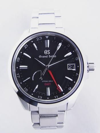 グランドセイコー 9Rスプリングドライブ GMT ブラック文字盤SBGE213(9R66-0AE0)未使用