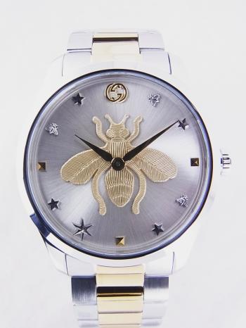 グッチ Gタイムレス SSｘYGコンビ クオーツ YA1264131新品