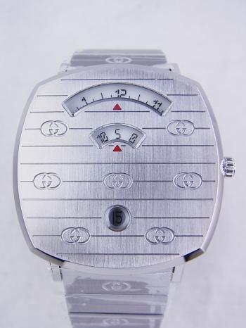 グッチ SSグリップ 38mm ユニセックス クオーツYA157410新品