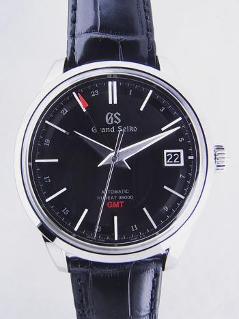 グランドセイコー 9Sメカニカル ハイビート36000 GMT ブラック文字盤SBGJ219(9S86-00C0)新品
