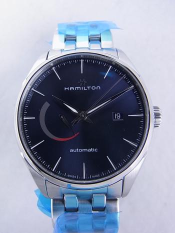 ハミルトン ジャズマスター パワーリザーブ ブルー文字盤 H32635141未使用