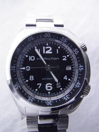 ハミルトン カーキ パイロット パイオニア ブラック文字盤 H76455133新品
