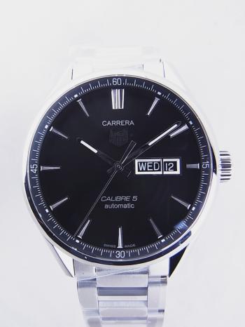 タグホイヤー カレラ キャリバー5 デイデイト SS WAR201A.BA0723新品