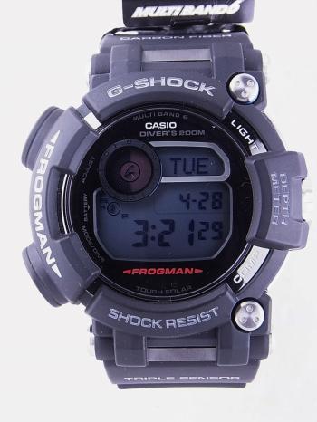 カシオGショックマスターオブGシリーズフロッグマントリプルセンサーISO規格準拠200m潜水用防水GWF-D1000-1JF新品