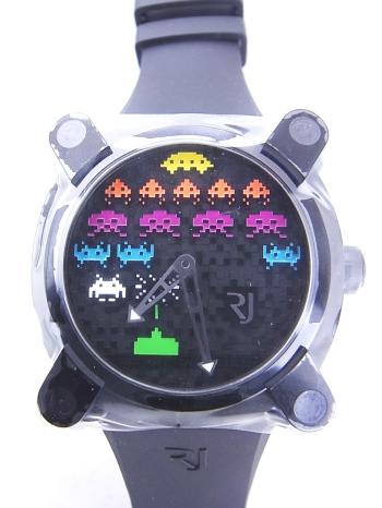 ロマンジェローム スペースインベーダー 40mm 限定78本RJ.M.AU.IN.021.03新品