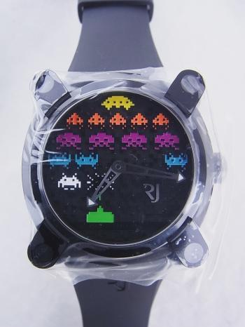 ロマンジェローム スペースインベーダー 40mm 限定78本RJ.M.AU.IN.021.03新品