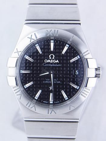 オメガ コンステレーション コーアクシャル35mm ブラック文字盤123.10.35.20.01.002新品仕上げ済