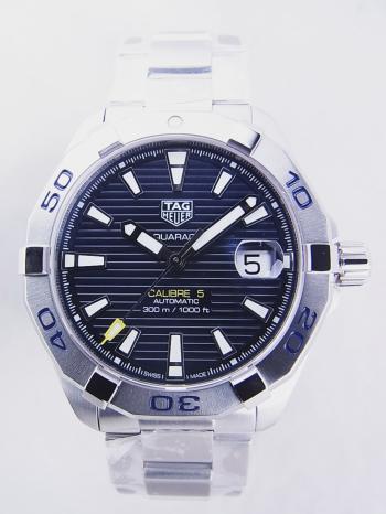 タグホイヤー アクアレーサー キャリバー5 ブルー文字盤WBD2112.BA0928新品
