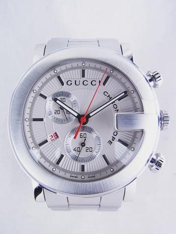 グッチ Gクロノ クロノスコープ 101M クオーツYA101339中古