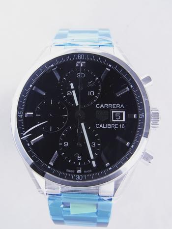 タグホイヤー カレラ キャリバー16 ブラック文字盤CBK2110.BA0715新品