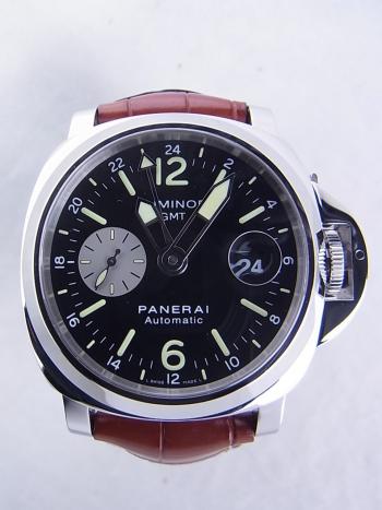 パネライ ルミノール GMT ブラック文字盤PAM00088新品仕上げ済