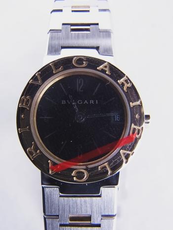 ブルガリ ブルガリブルガリ 18KYGコンビ レディース クオーツBB23SG新品仕上げ済