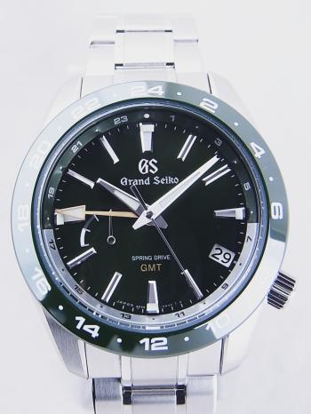 グランドセイコー 9Rスプリングドライブ スポーツコレクション GMT グリーン文字盤SBGE257(9R66-0BB0)新品