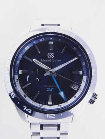 グランドセイコー 9Rスプリングドライブ GMT ブルー文字盤SBGE255(9R66-0BB0)新品