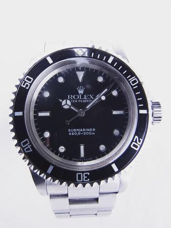 ロレックスサブマリーナノンデイトフチ有インデックス5513中古