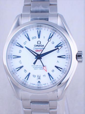 オメガ シーマスター アクアテラ 150ｍ クロノメーター ＧＭＴ グッドプラネット 231.90.43.22.04.001 新品仕上げ済