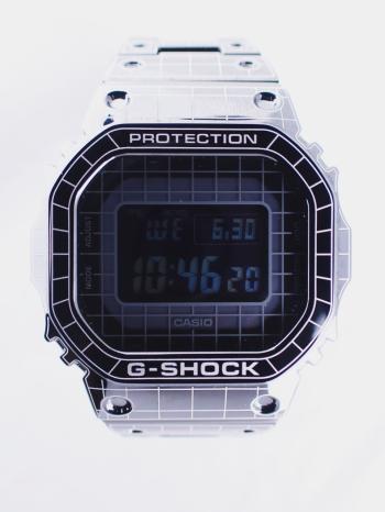 カシオ Gショック フルメタル グリッドトンネル GMW-B5000CS-1JR中古美品